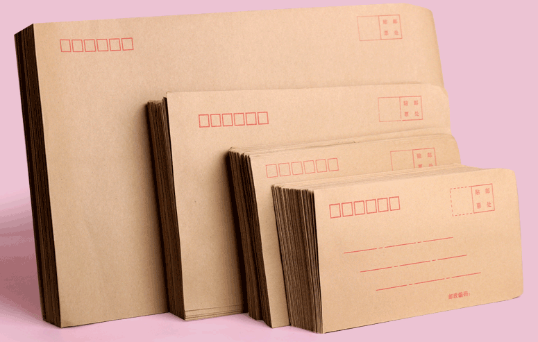 加厚牛皮紙信封郵局標(biāo)準(zhǔn)信封定制  第1張