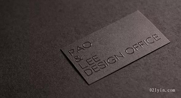黑卡名片設(shè)計(jì)欣賞  第2張