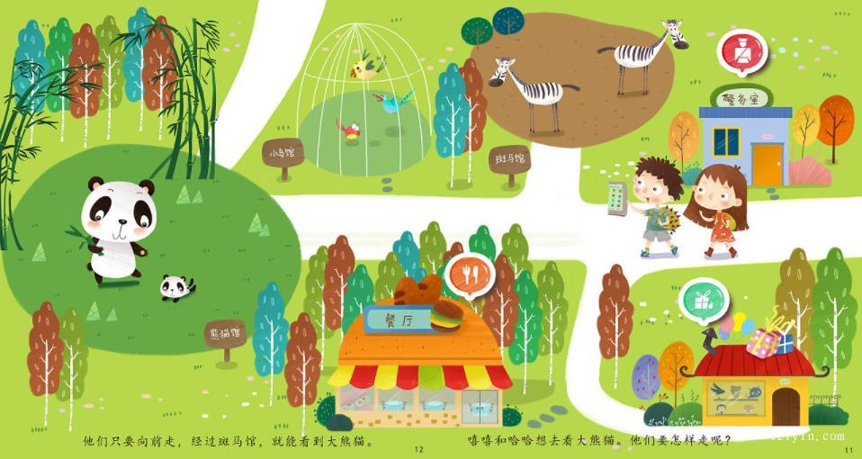 動(dòng)物園地圖印刷  第5張