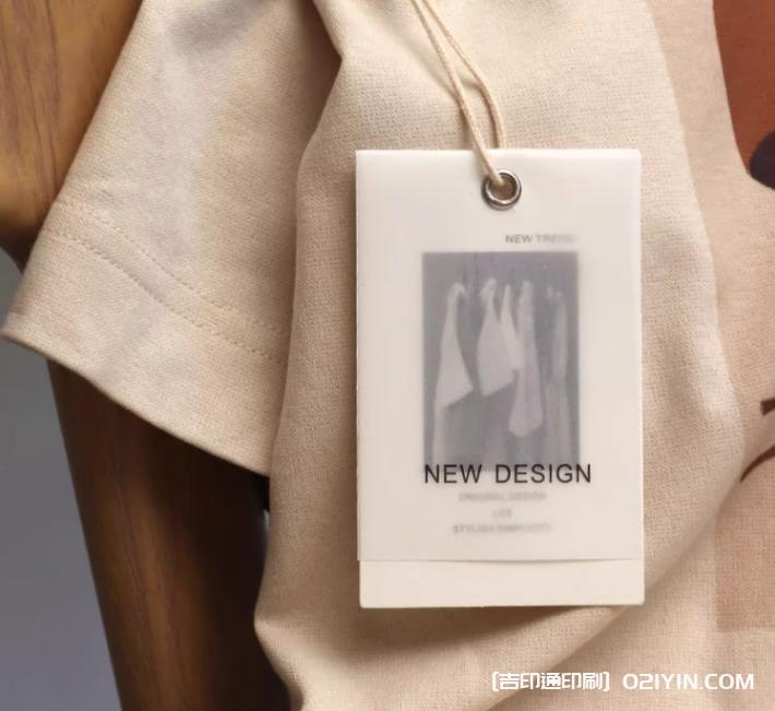 輕奢特種材料潮牌吊卡定做  第2張